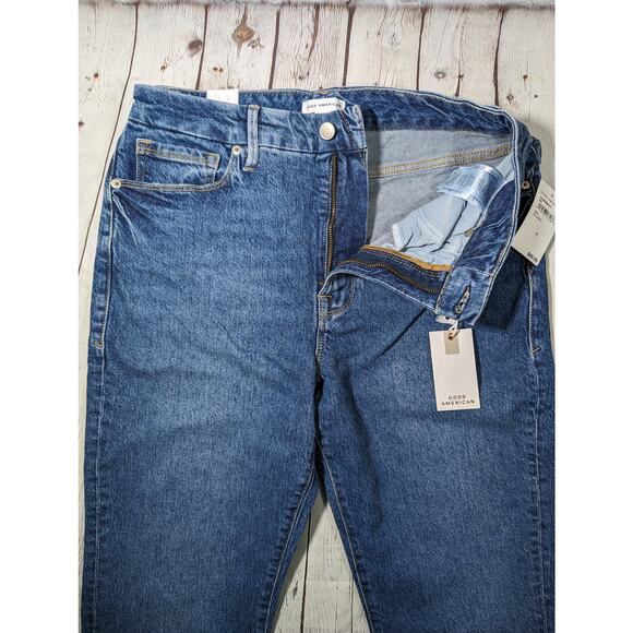 Good American High Rise Women Jeans - Blue - Picture 4 of 14